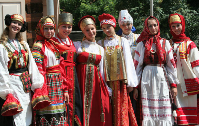 Traditional russian dress